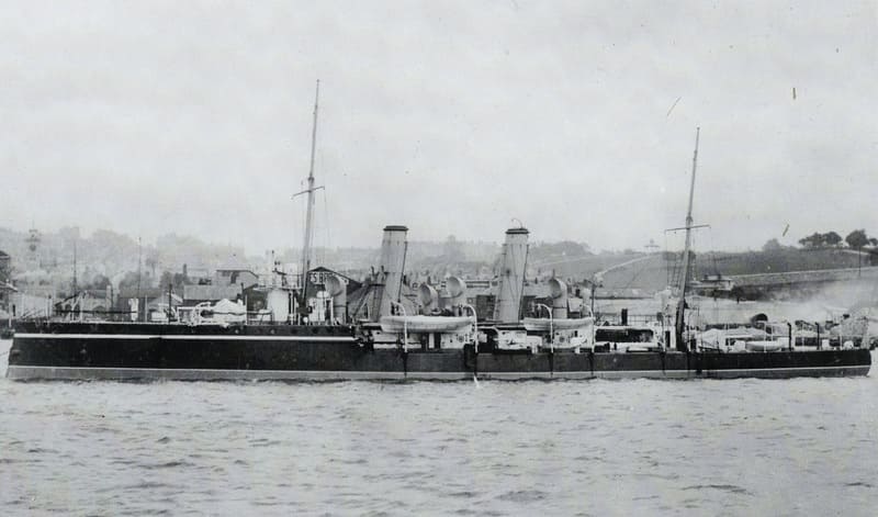 Английская торпедная канонерская лодка «Госсамэр» (1892 г.)